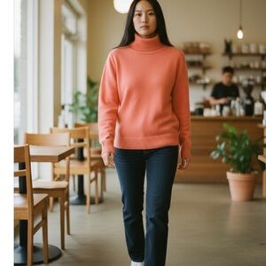 Cullen Cashmere Turtleneck Sweater Size M